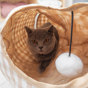 Cat tunnel bed