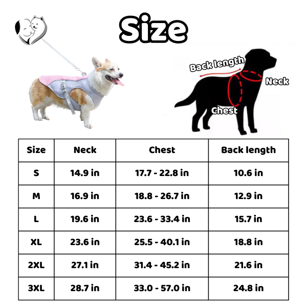  Cooling dog vest, cooling jackets for dogs