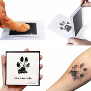 Personalised dog paw print 