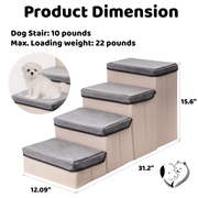 dog stairs, dog ramp for bed, dog steps, dog steps for bed, dog stairs for bed