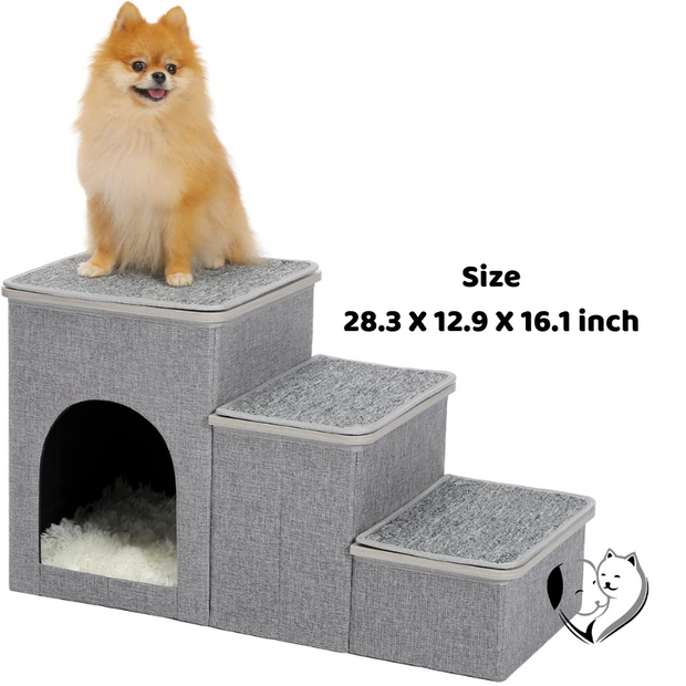 dog stairs, dog ramp for bed, dog steps, dog steps for bed, dog stairs for bed