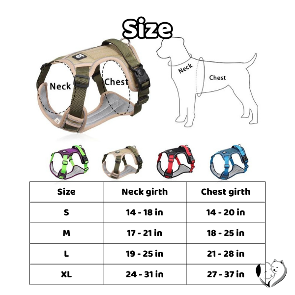 Dog harness anti pull, dog harness no pull