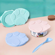 Reusable silicone lids