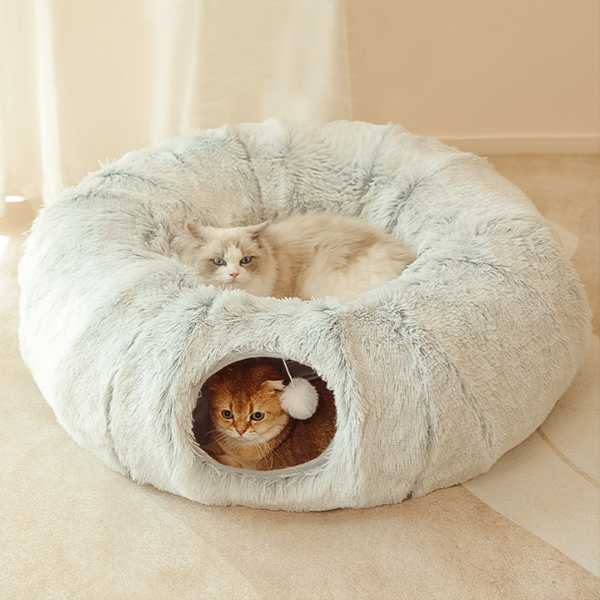 Cat tunnel bed