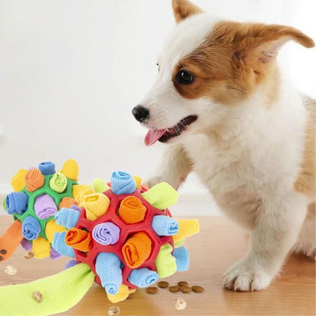 snuffle ball for dogs, dog enrichment toys, dog toys for mental stimulation