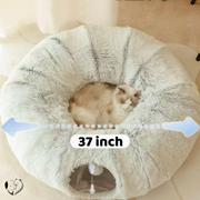 Cat tunnel bed