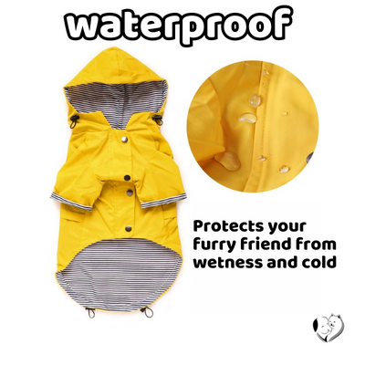 Dog Raincoat | Dog Rain jacket