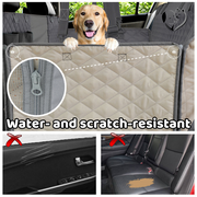 Car Dog Cover | Dog seat cover, dog car seat cover, back seat cover 