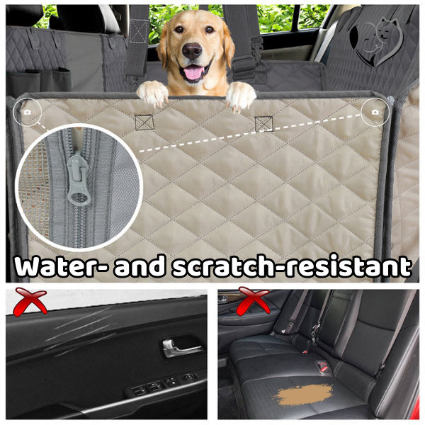 Car Dog Cover | Dog seat cover, dog car seat cover, back seat cover 