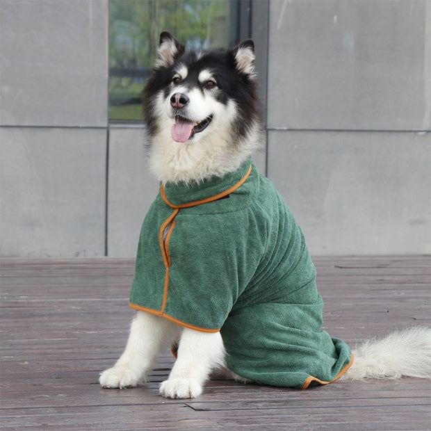 Bathrobe for dogs