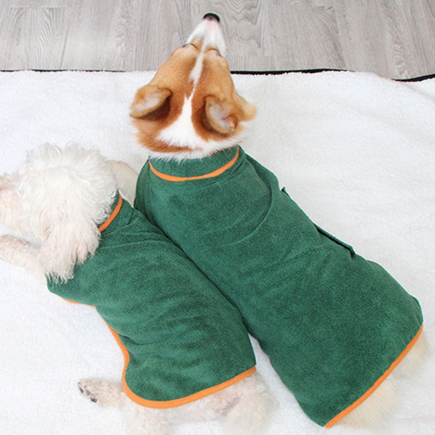 Bathrobe for dogs