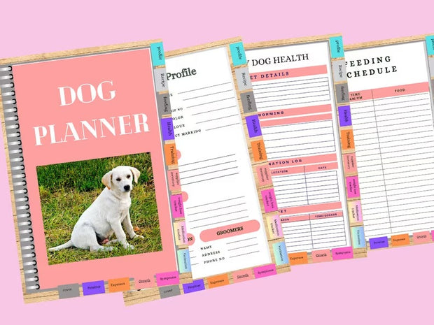 Dog Care Printable Planner